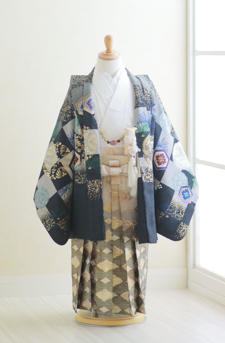 七五三3歳男の子和装