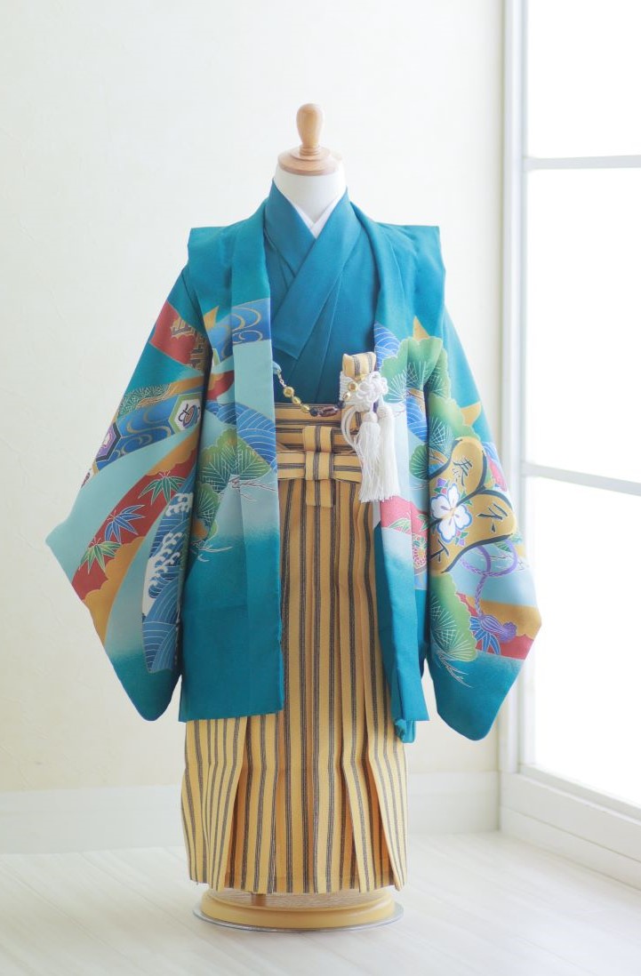七五三3歳男の子和装