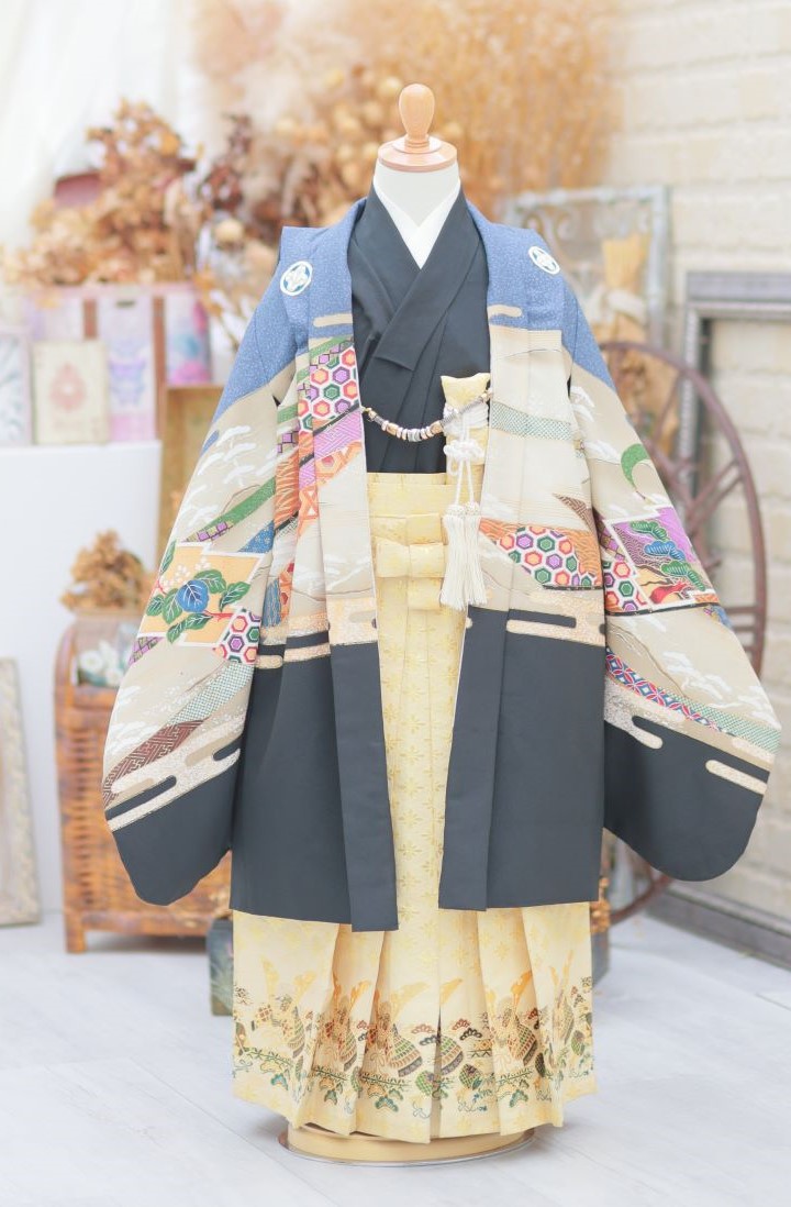 七五三5歳男の子和装