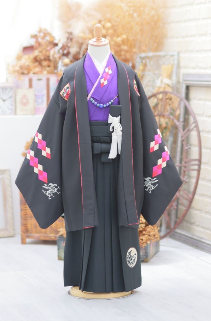 七五三5歳男の子和装