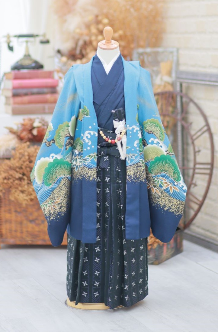七五三5歳男の子和装