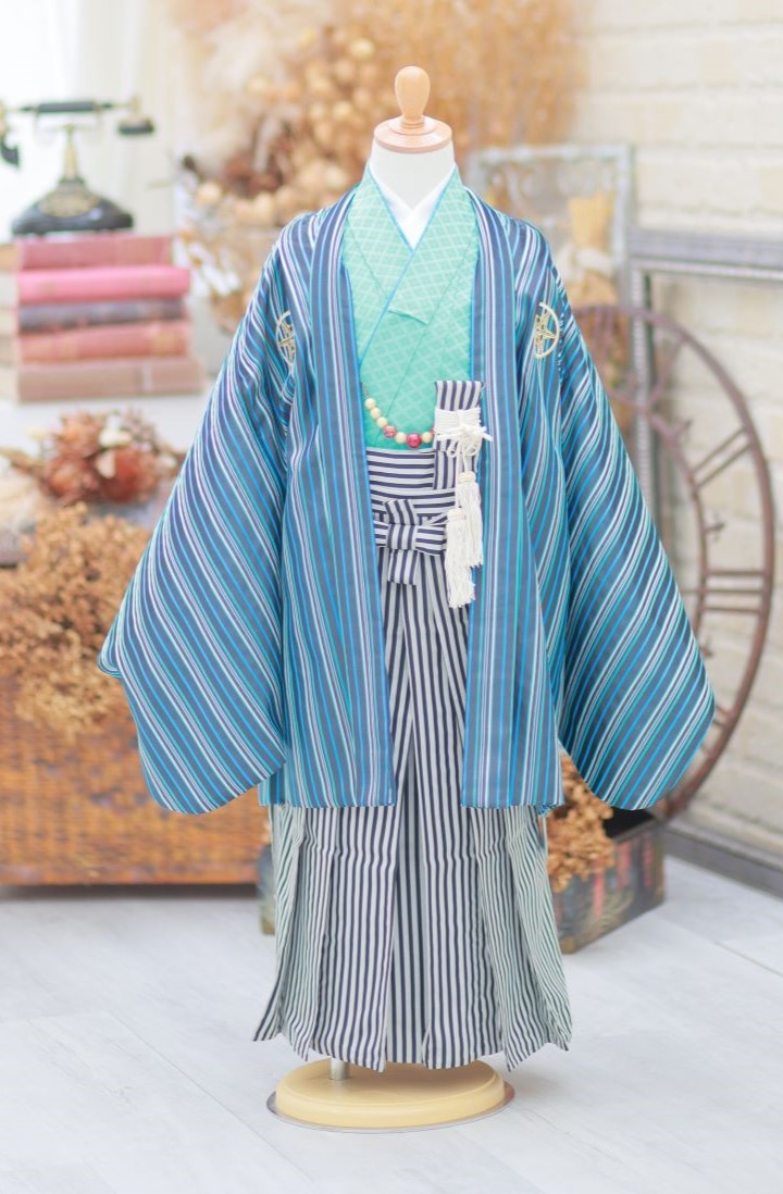 七五三5歳男の子和装