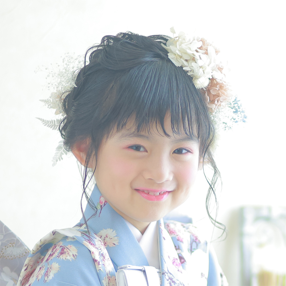 七五三女の子髪型7歳