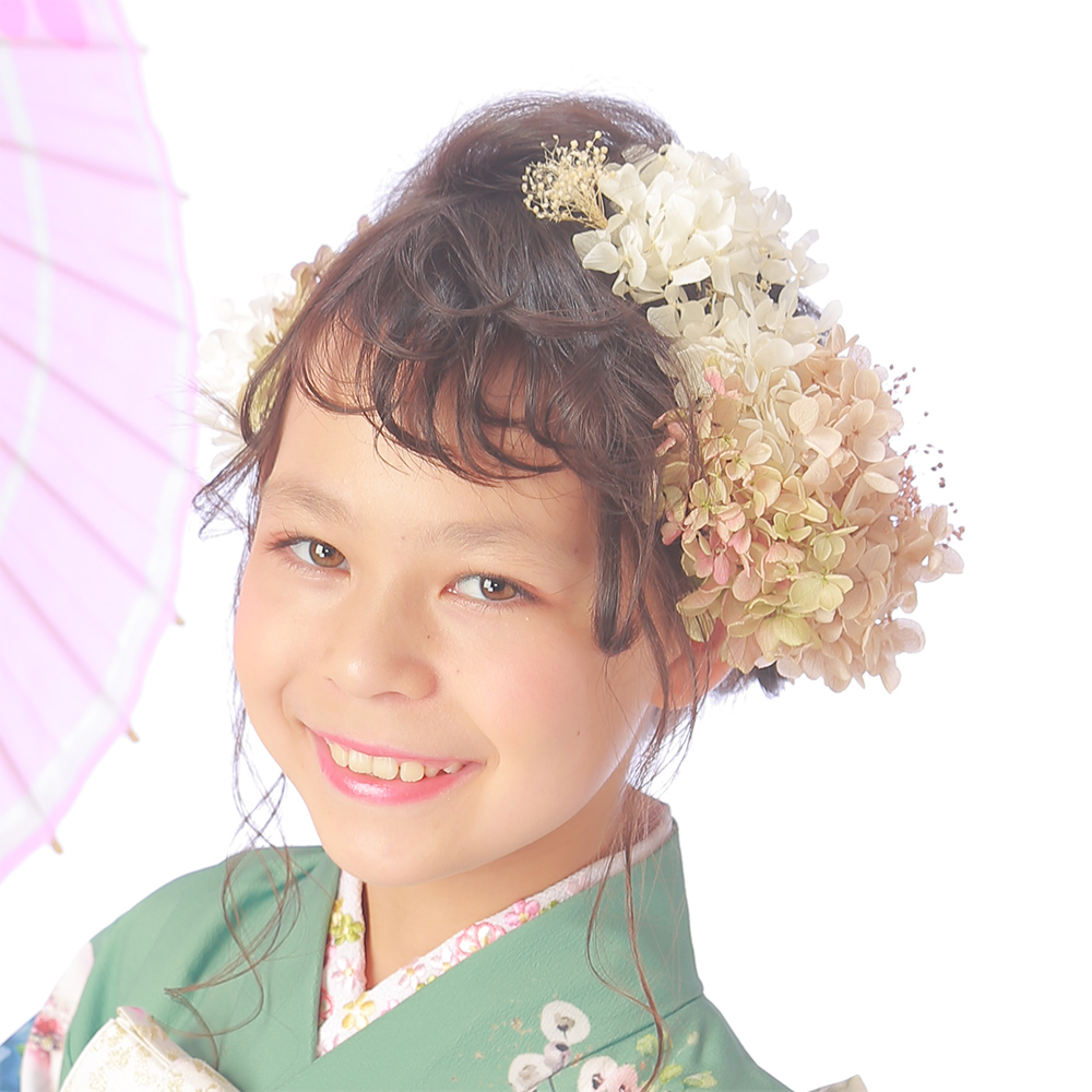 七五三女の子髪型7歳