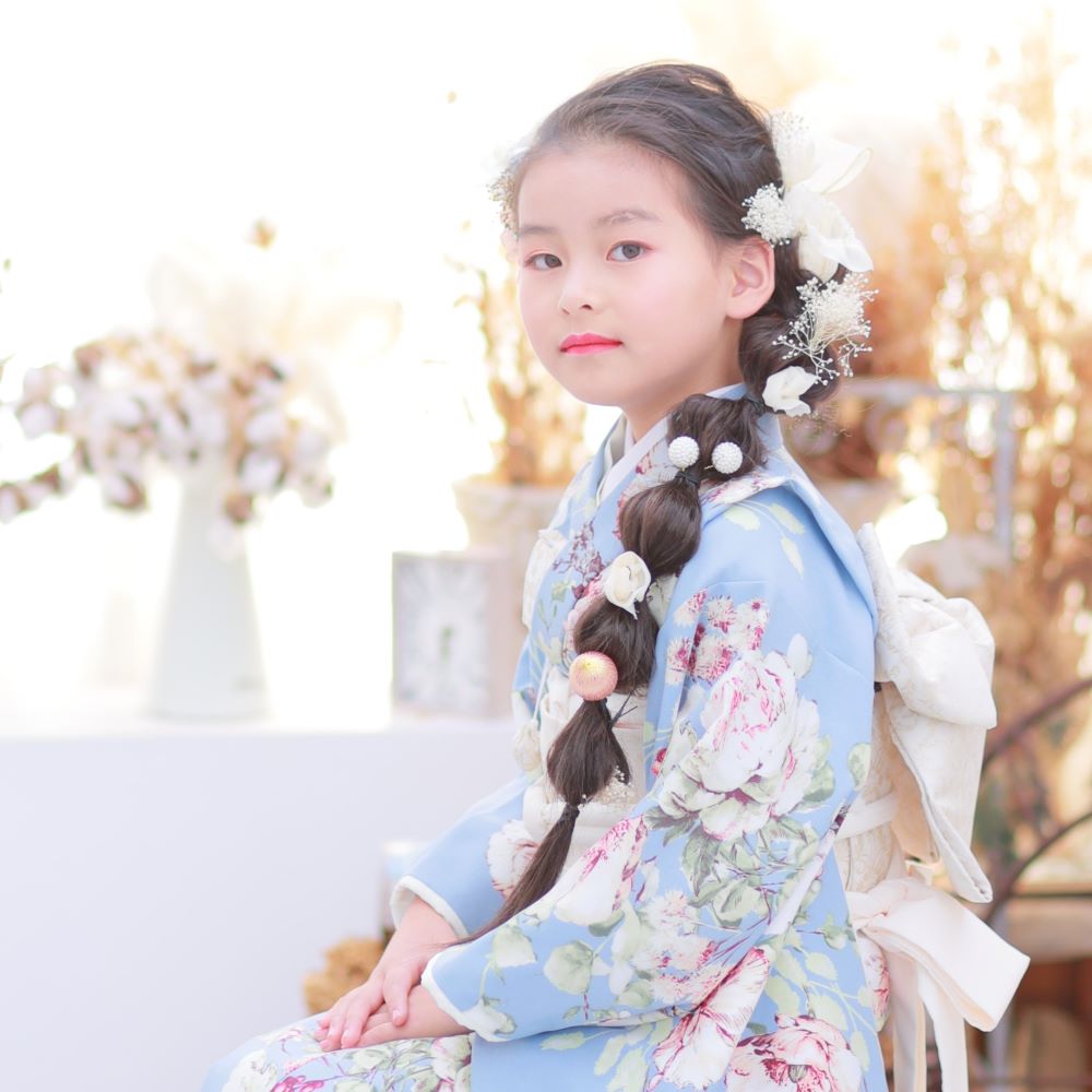 七五三女の子髪型7歳